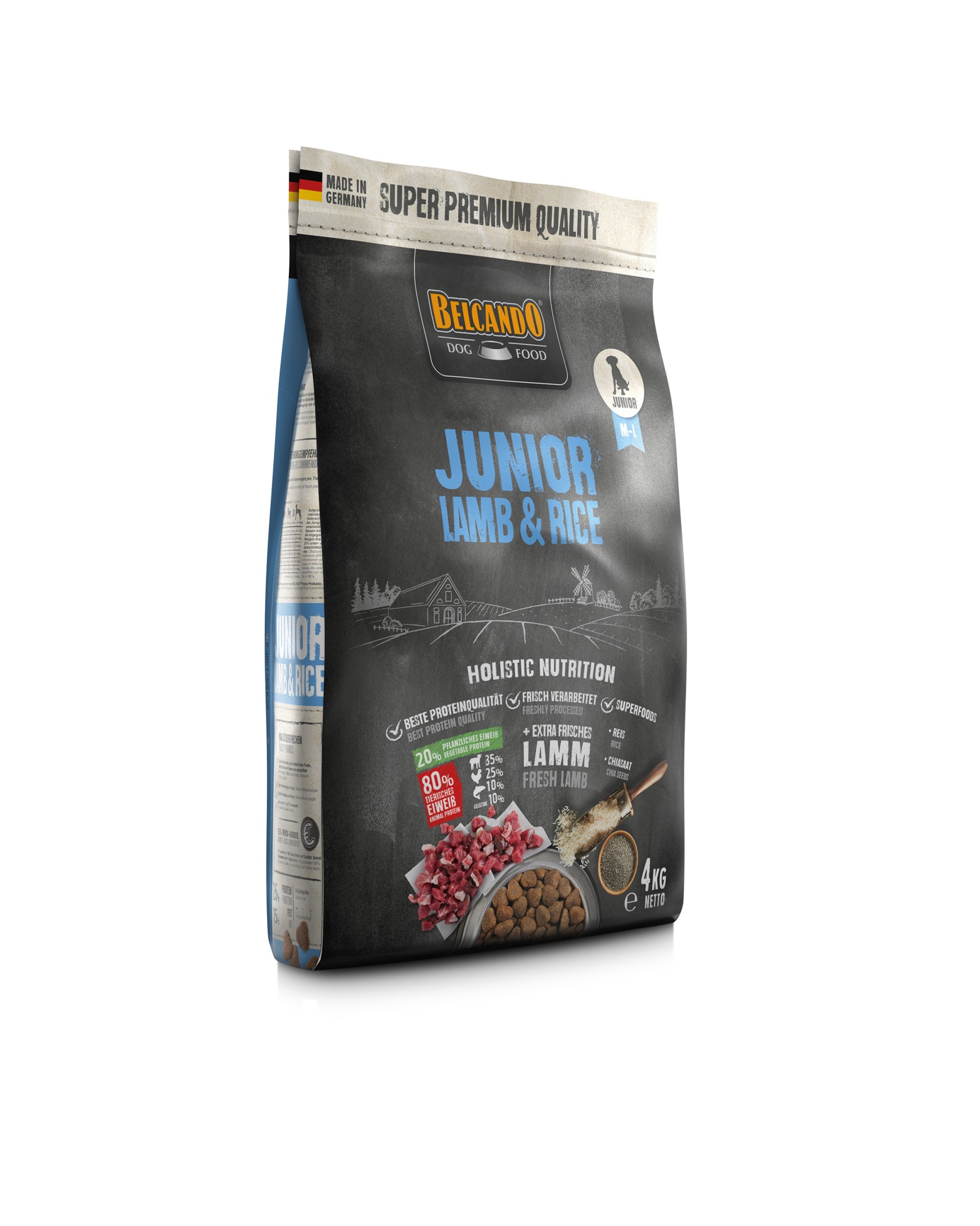 BELCANDO JUNIOR LAMB & RICE 4kg